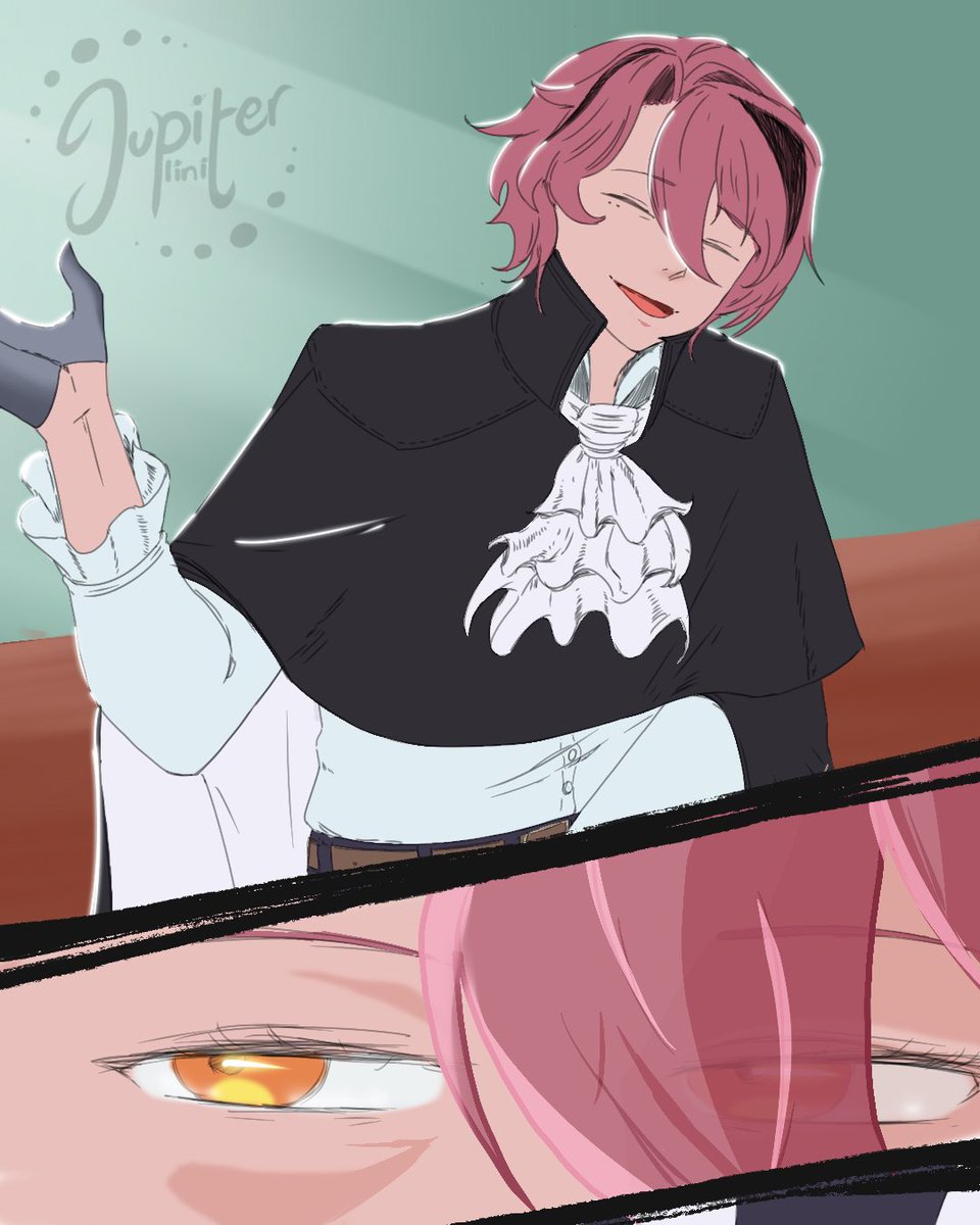 JupiterPlinit's tweet image. Shifty shifty man #oc #artmoots