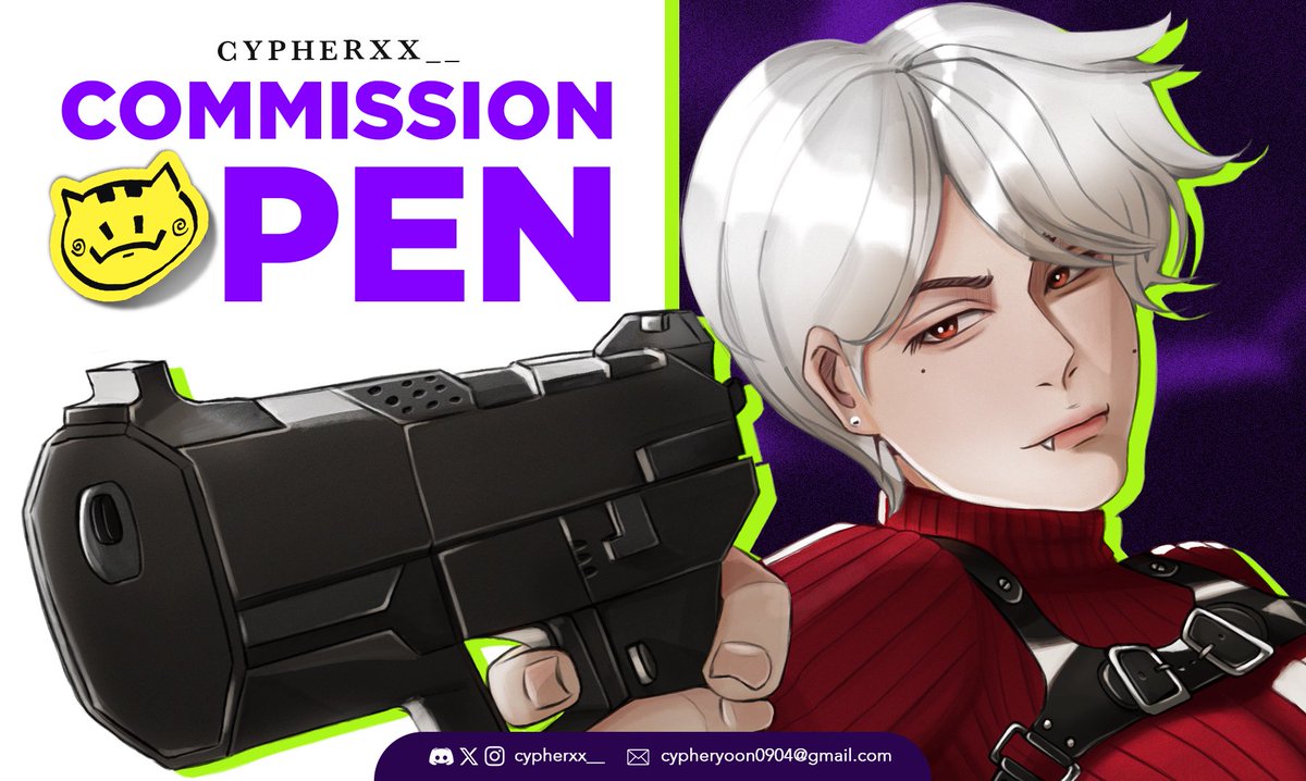 cypherxx__'s tweet image. 𝐂𝐘𝐏𝐇𝐄𝐑 𝐎𝐏𝐄𝐍 𝐂𝐎𝐌𝐌𝐈𝐒𝐒𝐈𝐎𝐍💫
[Like + RT are really appreciated^^]

HI! Aku open komis nih, sekarang ada OMAKASE dan LINEART😱

- 𝗙𝗜𝗥𝗦𝗧 𝗕𝗨𝗬𝗘𝗥 𝗚𝗘𝗧 𝗗𝗜𝗦𝗖𝗢𝗨𝗡𝗧 𝟮𝟬% -

Free to contact me~
cypherxx.carrd.co

#opencommission #artidn #zonajajan