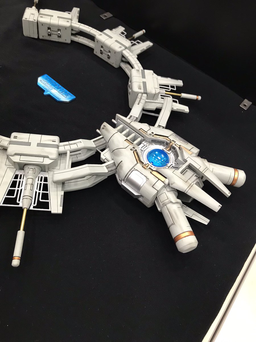 DR3_gdr3bstg's tweet image. STG #WF2025S
3B工廠@toufumodoki
グラディウスV ビッグコアmk-I rev.2
……が2体!?
どちらも良い色合い
しかし恐ろしいほどのスペース占拠っぷり
真ん中のデスさんが中入って接舷しそうな勢いです