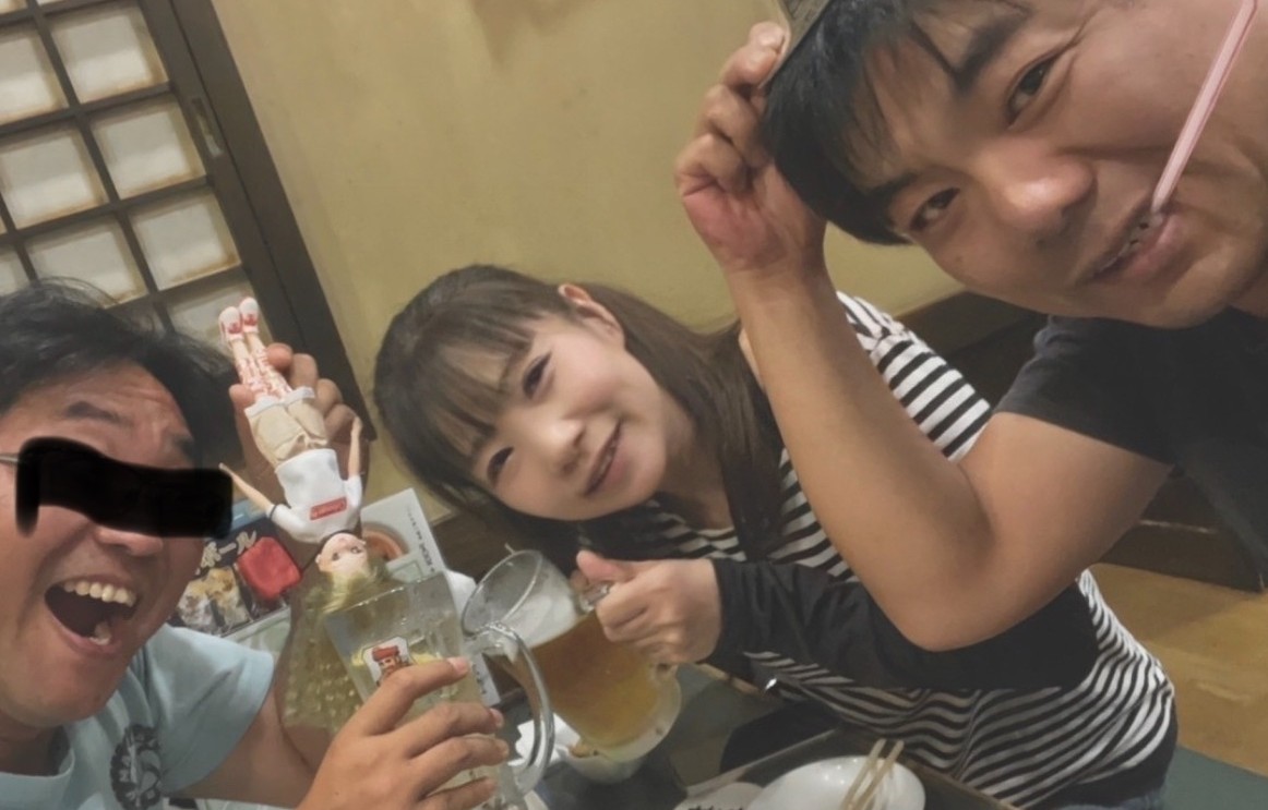 関東から
長野に遊びに来てくれた🏍 
KP 🍻 🍻♪
