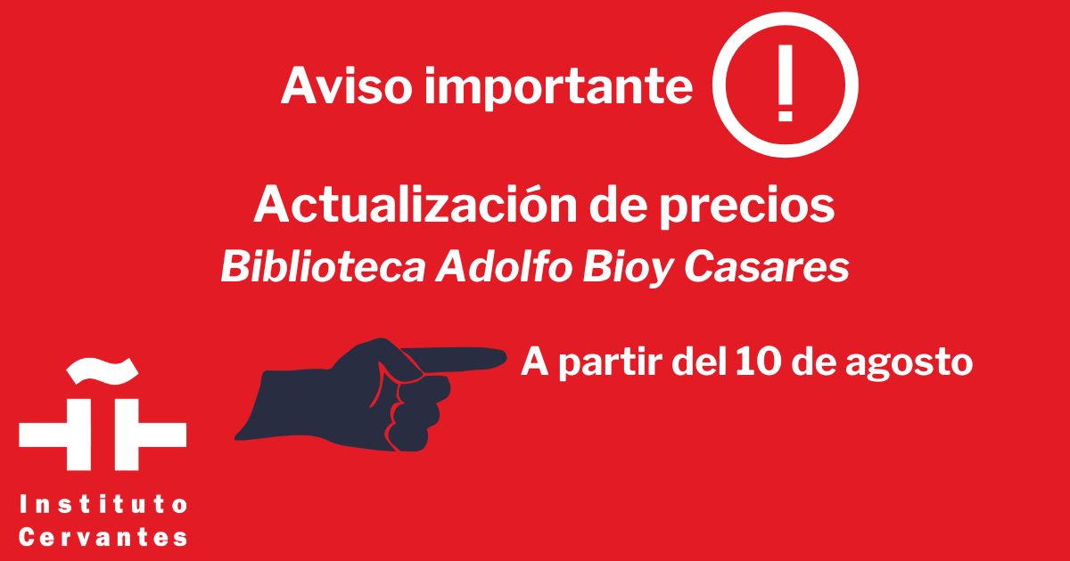 ¡Aviso importante! 📢💥
A partir del 10 de agosto, actualizamos las tarifas de la biblioteca💰
Puedes renovar tu carné incluso si aún no ha caducado. A tu fecha de caducidad actual sumaremos un año adicional.
¡Aprovecha y emite o renueva tu carné al precio actual!
Hasta el 07/08.