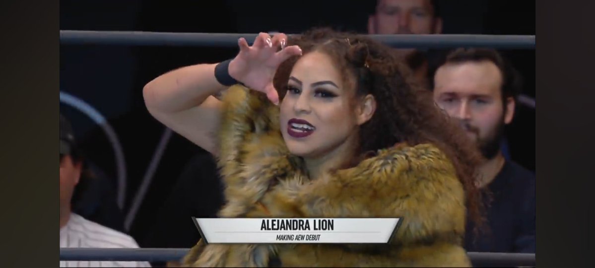enricom961's tweet image. 4 years ago today @Ale_TheLion makes her debut on #AEWDark 
🥹❤️🥹