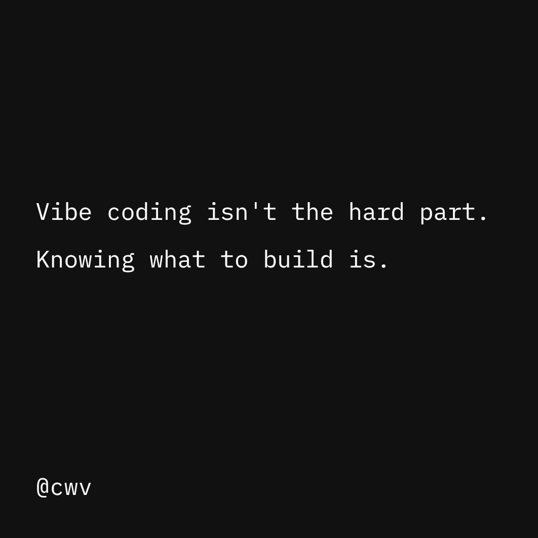 codewithvoid's tweet image. Vibe Coders: