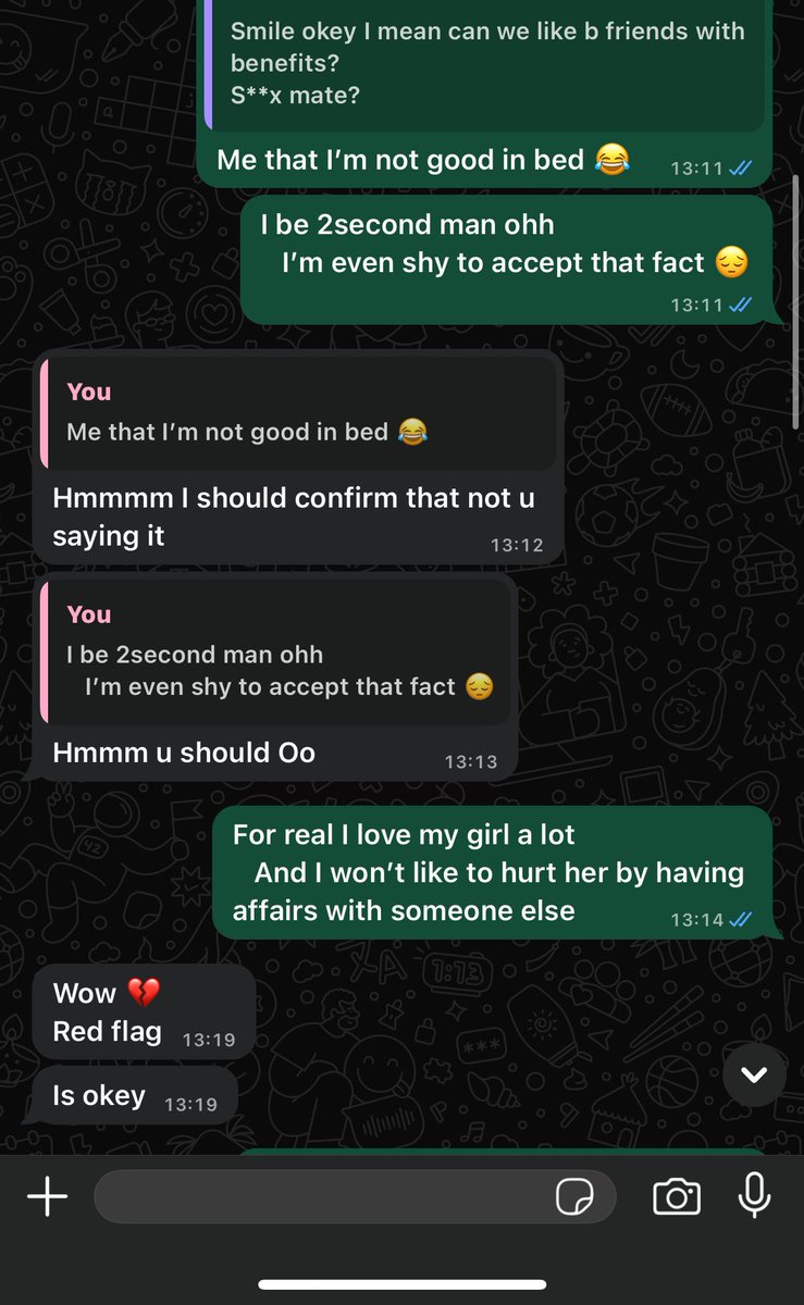 spectre1509's tweet image. I’m now a red flag bcos I no gree nack you ? Women funny gan 😂😂