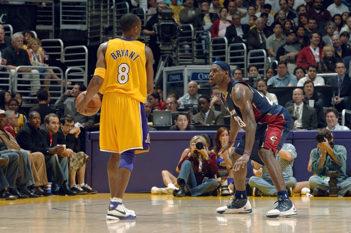 LeBron &amp; Kobe — 2003

LeBron &amp; Kobe — 2006