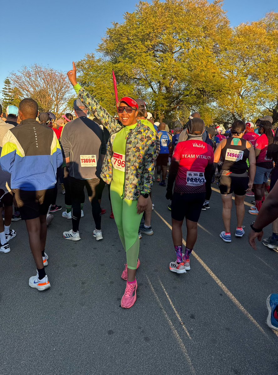 SarahMathega's tweet image. 3 of 5 #vitalityrunseries
Slowly but surely ❣️
#FetchYourBody2025