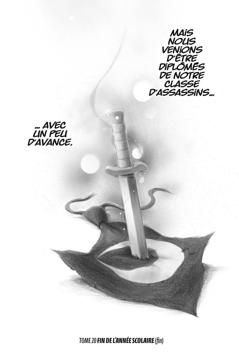 Asodi_23's tweet image. J’ai fini ma relecture d’assassination classroom 💔