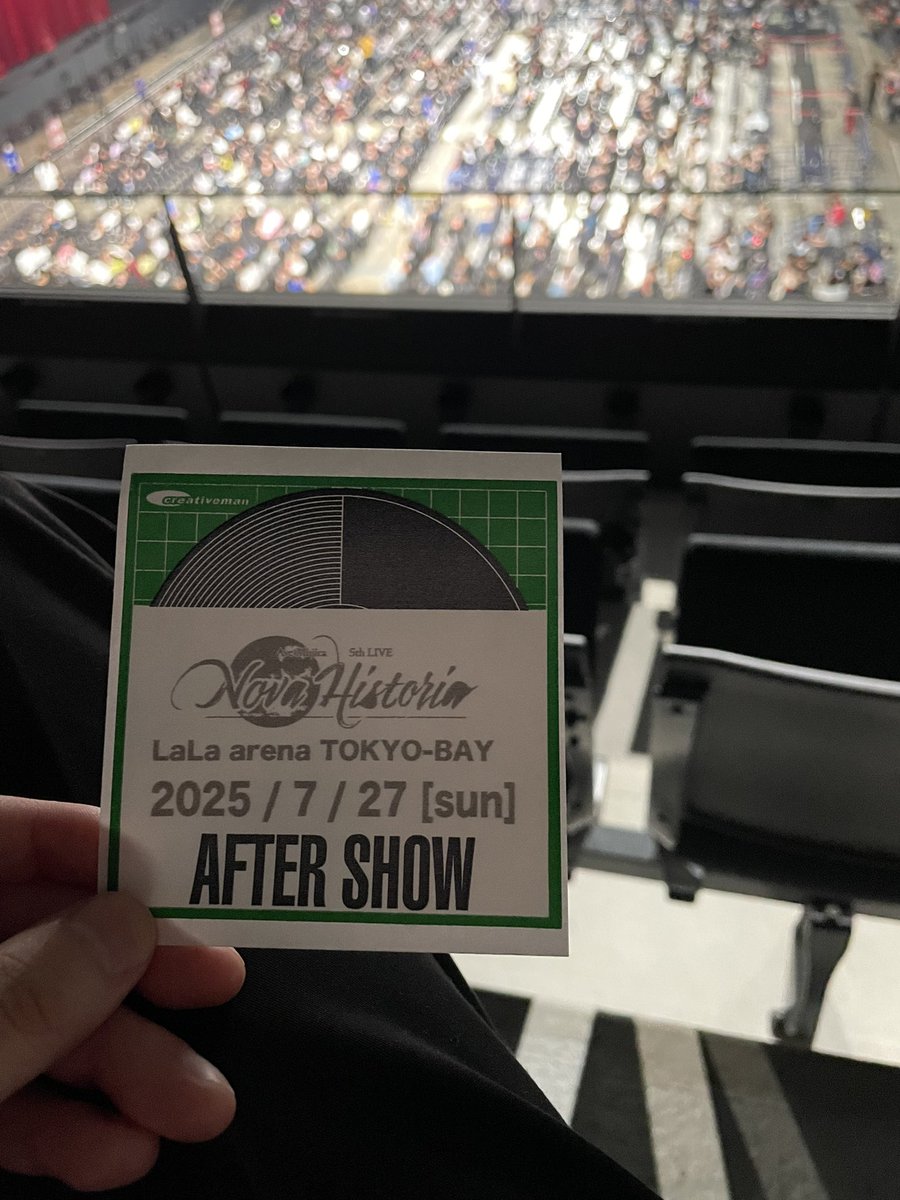 nox_en_closer's tweet image. 今日はAve Mujicaさんの5th LIVE「Nova Historia」にご招待いただきました！
サウンドもステージもファンの方々の熱気も素敵で素晴らしい刺激をいただきました🔥