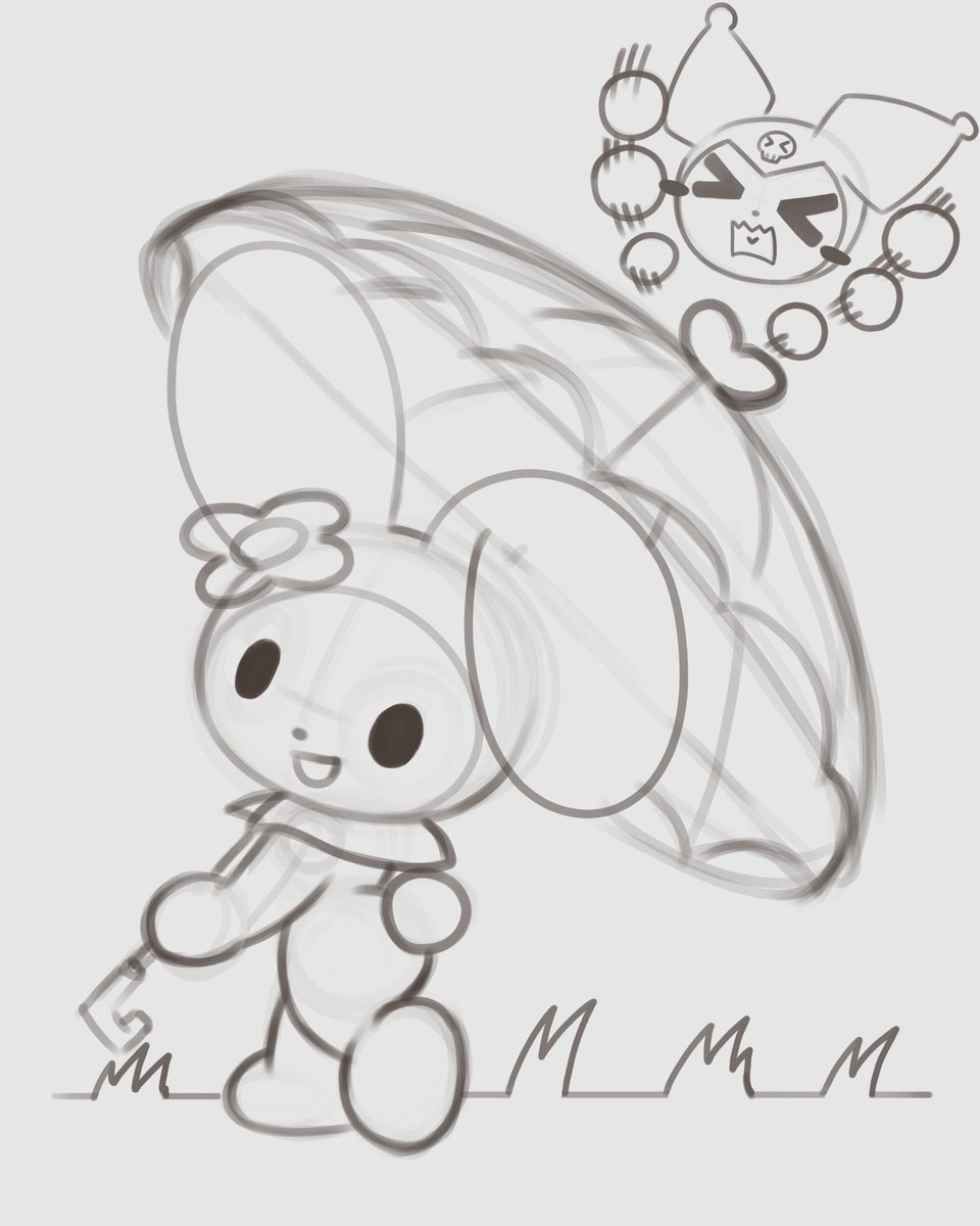 My Melody doodle