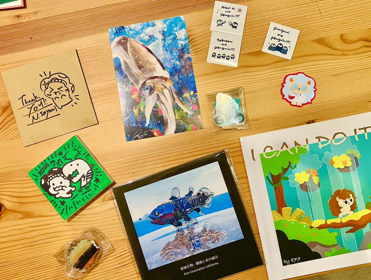 oDra0's tweet image. 初めての出展「マジケン」無事に閉会です。
初めての設営…会場する瞬間のドキドキ…!新しいご縁。作品を知っていただき、ありがたい事に多くの方にお迎えいただけた事。
その場で過ごす時間、クリエイターの方とのお話。最高の2日間でした🙌
今後創作を続ける原動力です❗️ありがとうございました🐉