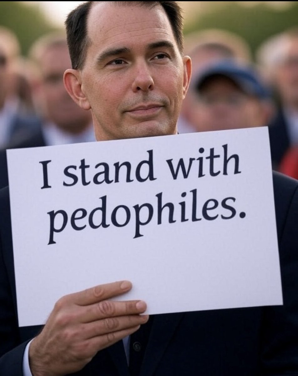 Kid Riles (@kid_riles) on Twitter photo Good morning!
Sunday is the best day of the week, to remind everyone that <a href="/ScottWalker/">Scott Walker</a> is a fake Christian.
Fuck Scott Walker 🖕 Good morning!
Sunday is the best day of the week, to remind everyone that <a href="/ScottWalker/">Scott Walker</a> is a fake Christian.
Fuck Scott Walker 🖕