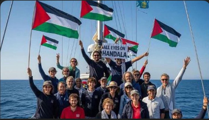 malgradotutto's tweet image. *Aggiornamento Adalah | #27luglio,
15:00 ora di Gerusalemme*
A seguito di richieste persistenti, gli avvocati di Adalah si stanno ora incontrando con 19 dei volontari detenuti a Ashdod Port per fornire consulenza legale…
⬇️
youtube.com/post/UgkxkPH_d…
#HandalaFlotilla