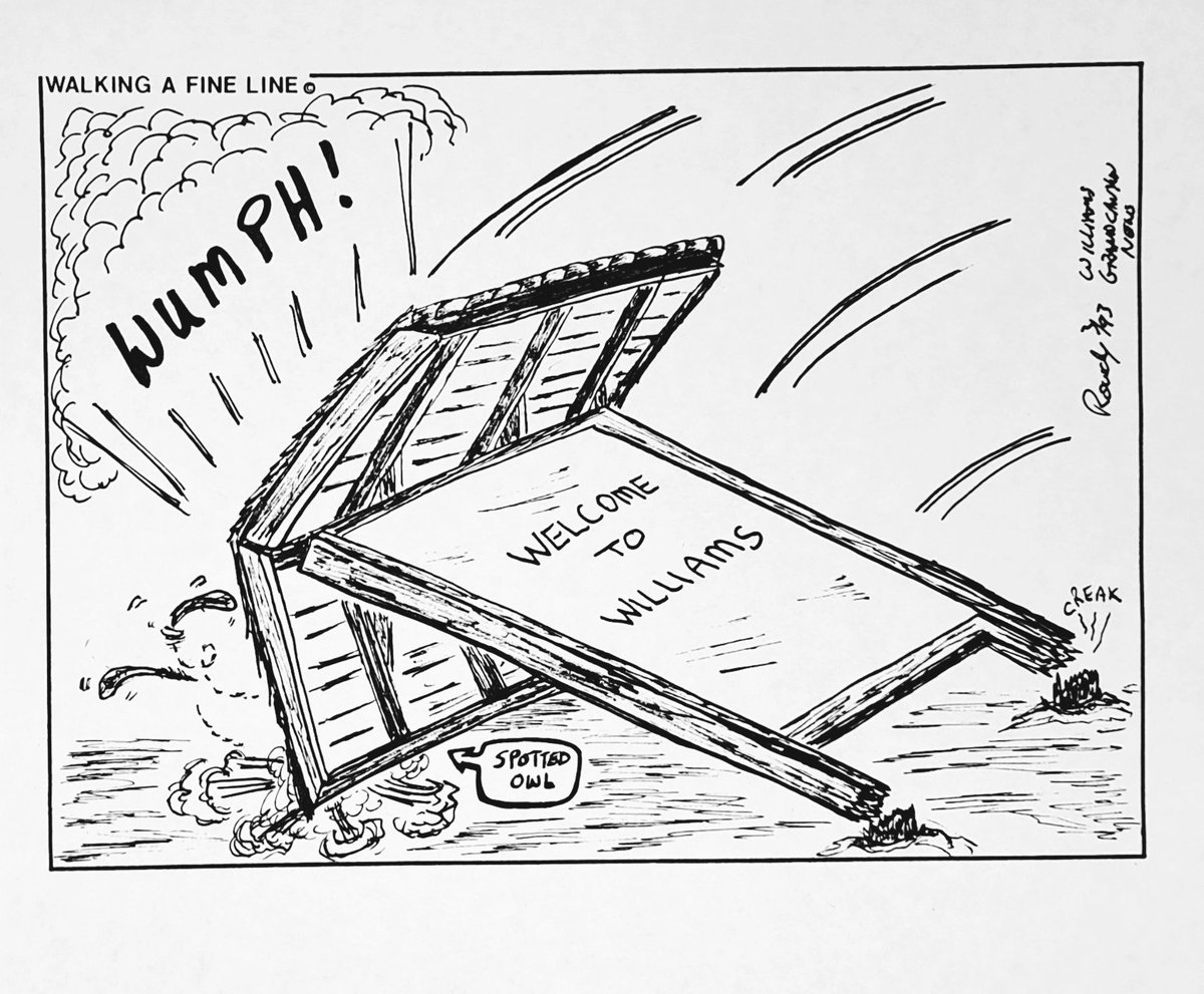 #rowdywalkercartoons #editorialcartoons #vintagecartoons #editorialcartoonist #williamsgrandcanyonnews