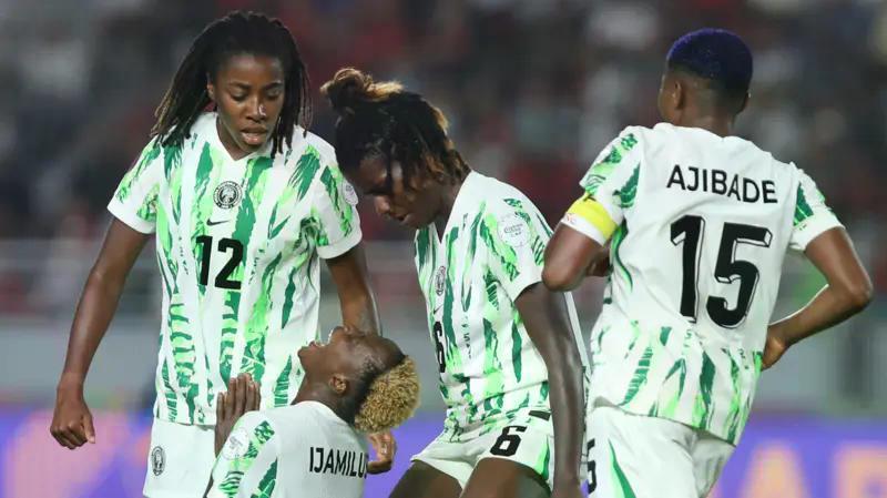 CompleteSportNG's tweet image. Super Falcons crowned African champions, clinching a record 10th WAFCON title with dramatic comeback. completesports.com/wafcon-2024-vi…