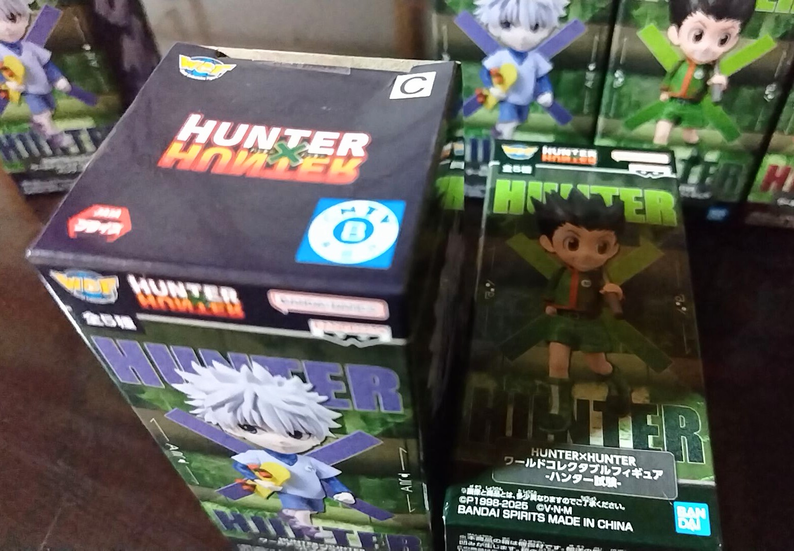 HUNTER×HUNTER ワールドコレクタブルフィギュアＡx3・Ex2 計5個 最新プライズ ハンターハンター ワーコレ ハンター試験 全4種
