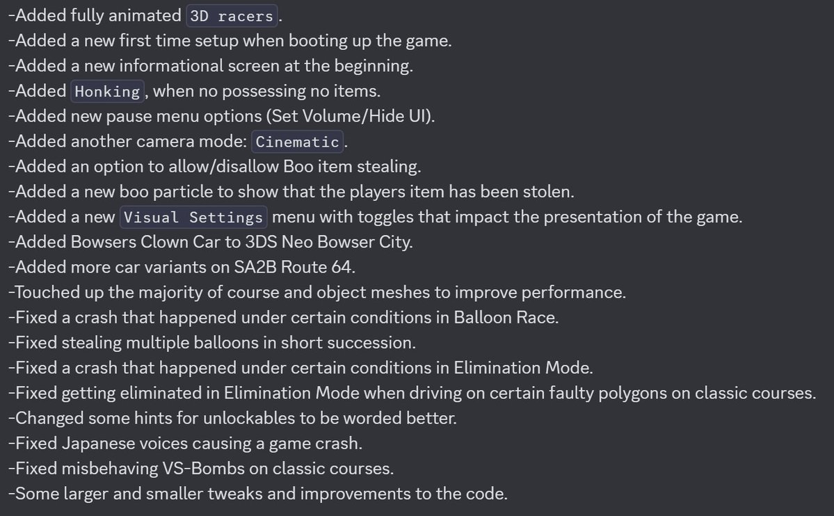 Download link:
mega.nz/file/ZVpUBDpQ#…

Please read the included "readme.txt" inside the downloaded rar file in order to set up the game and configure everything for your enjoyment!

And also, full changelog: