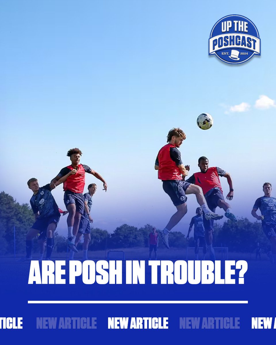 UpThePoshcast's tweet image. 🚨 Are Posh in Trouble?
⚡ Ihionvien - unstoppable and unpredictable
🌟 Khela - already looks like a superstar
🧱 The rebuild - are we stronger than people think?
📖 Read the full blog: uptheposhcast.com/post/pre-seaso…
💬 Who’s your standout so far?
#pufc #UpThePoshcast