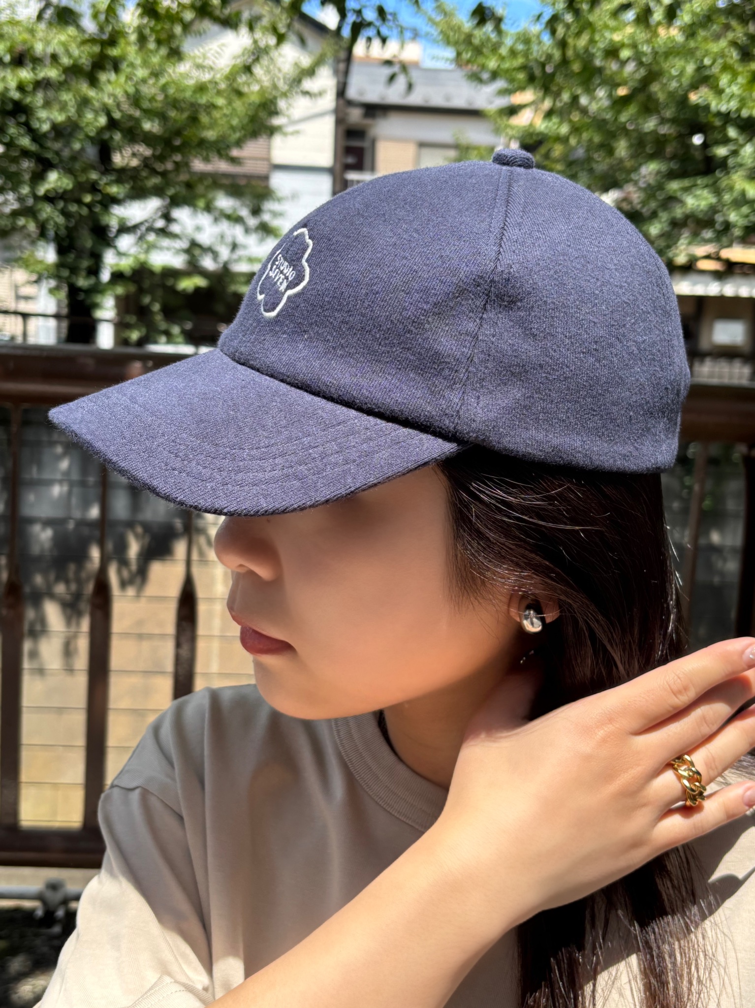 最終値下げ90s vintage STUDIO Q SUN FLOWER cap 90's Ecuador Knit Flower Sweater エクアドル ニット お花