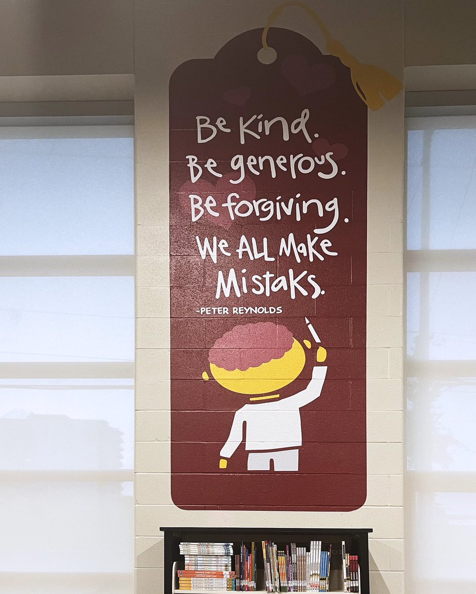 muralworks's tweet photo. Library murals at Masonville! So much fun creating these bookmarks to fill their new space.  #muralworks #librarymural #bookmarks #graphicmural #rebrand @TVDSB @masonville_ps @ARTSHINEINC https://t.co/uu9WyqPyvj