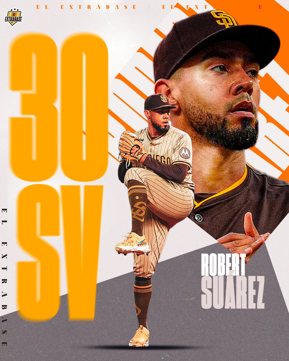 ElExtrabase's tweet image. Robert Suárez llegó a 30 salvados en la temporada.
Es el líder en rescates de todo el beisbol.
#ForTheFaithful | #ElExtrabase⚾️🇻🇪