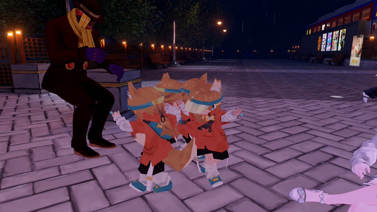 luseal_vrc's tweet image. 화본역에서 마메히나타 트럼펫 연주
#VRChat