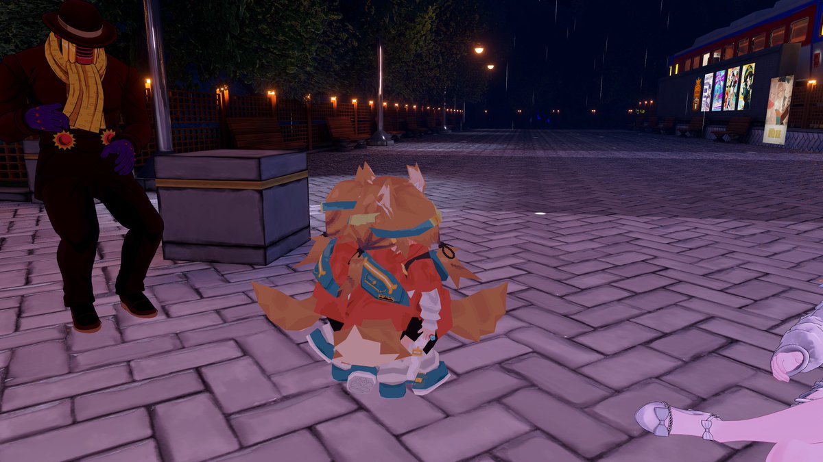 luseal_vrc's tweet image. 화본역에서 마메히나타 트럼펫 연주
#VRChat