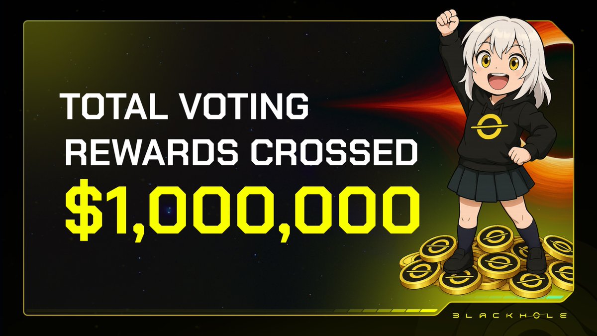 There are over $1,000,000 in rewards for voters this epoch!