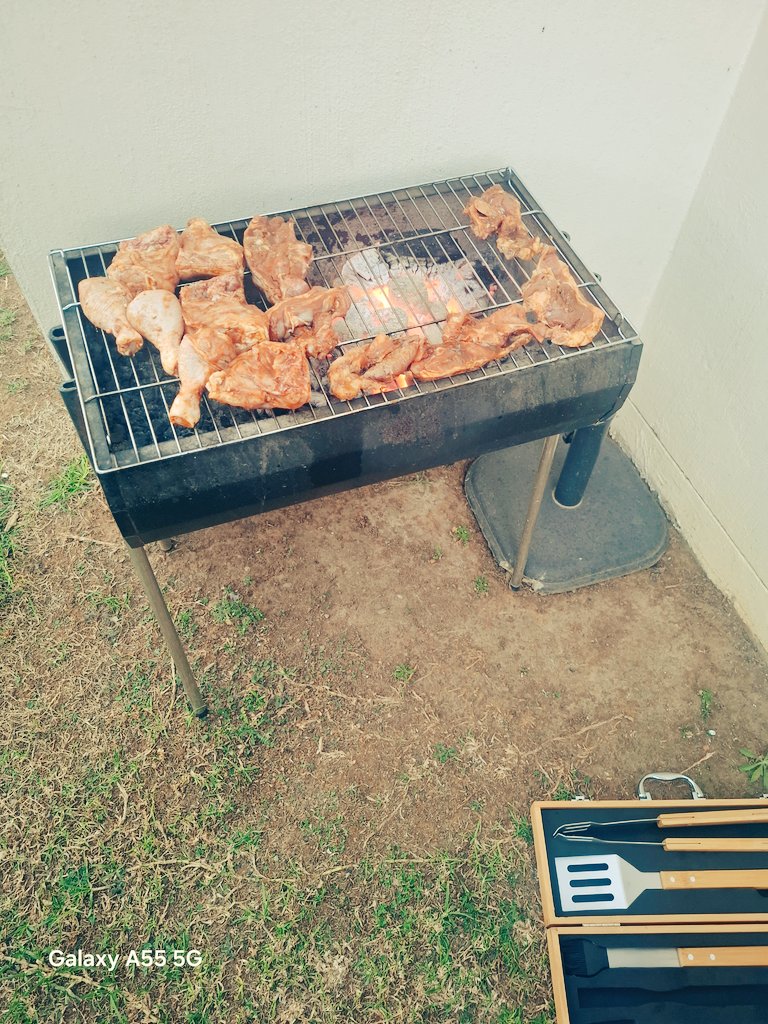 A young  fire