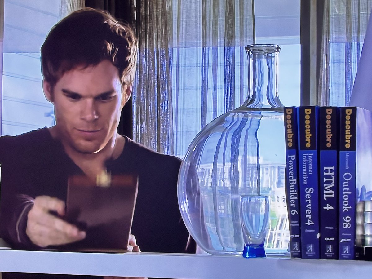 The library of a serial killer; I can identify with this.