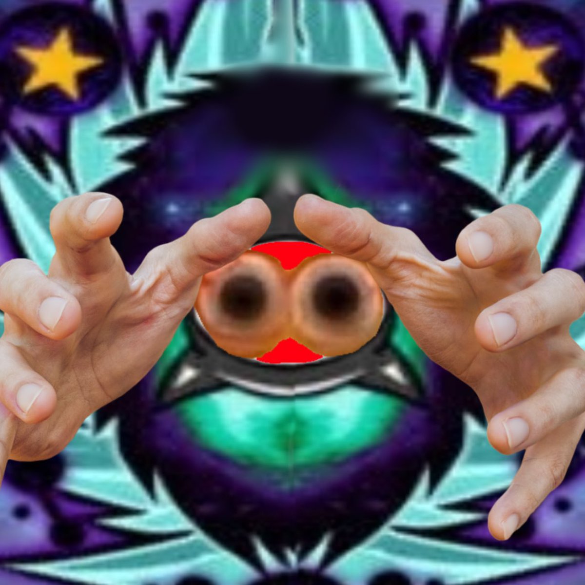 _Agent_690's tweet image. POV: you’re a blue behemoth gem about to be eaten