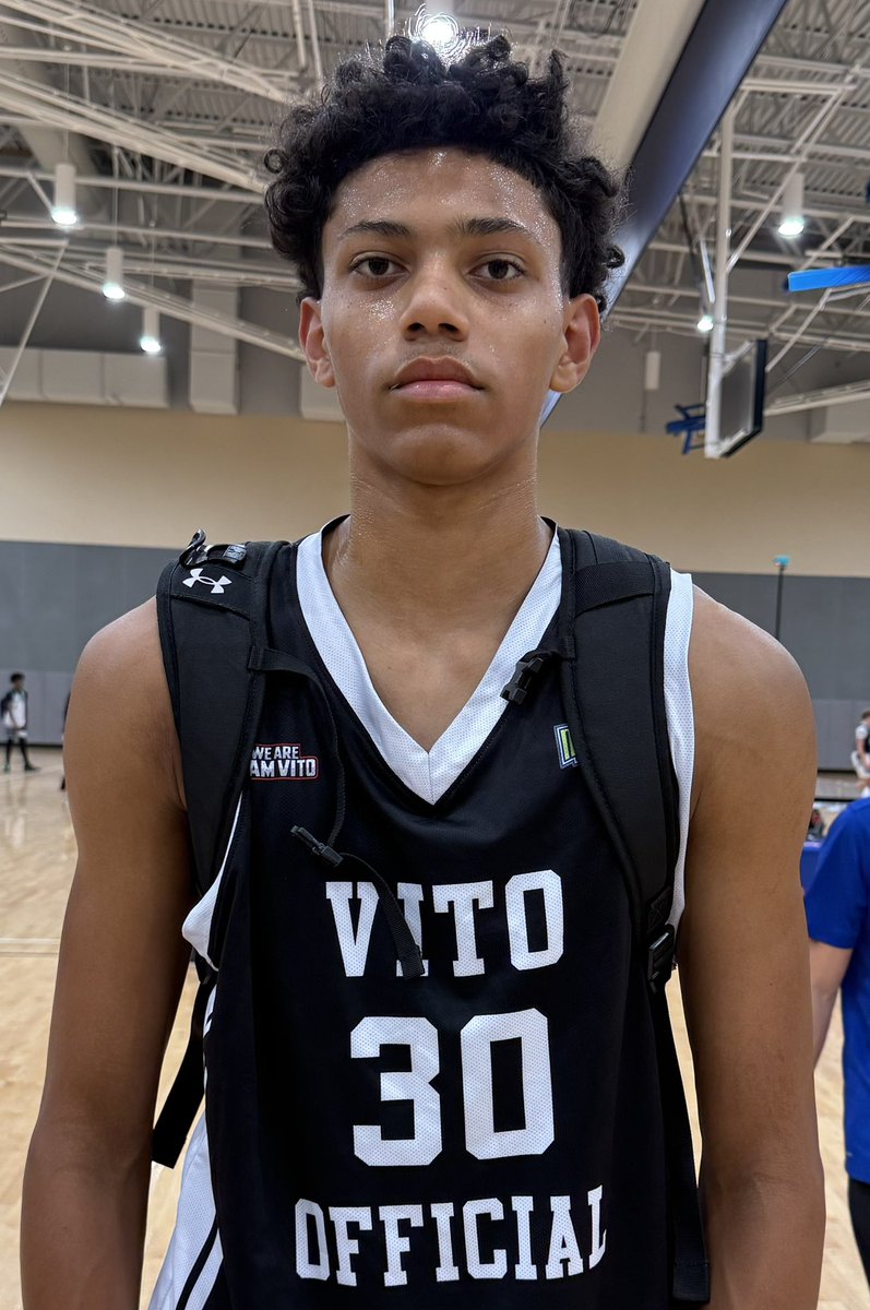 Vito Official 6’7 2028 Legend Wylie (Broadneck HS, MD) showcased his offensive variety yesterday scoring out if the post with his back to the basket, off the bounce and with the jumper.  Long and athletic he has a deft shooting touch both around the basket and in the mid range