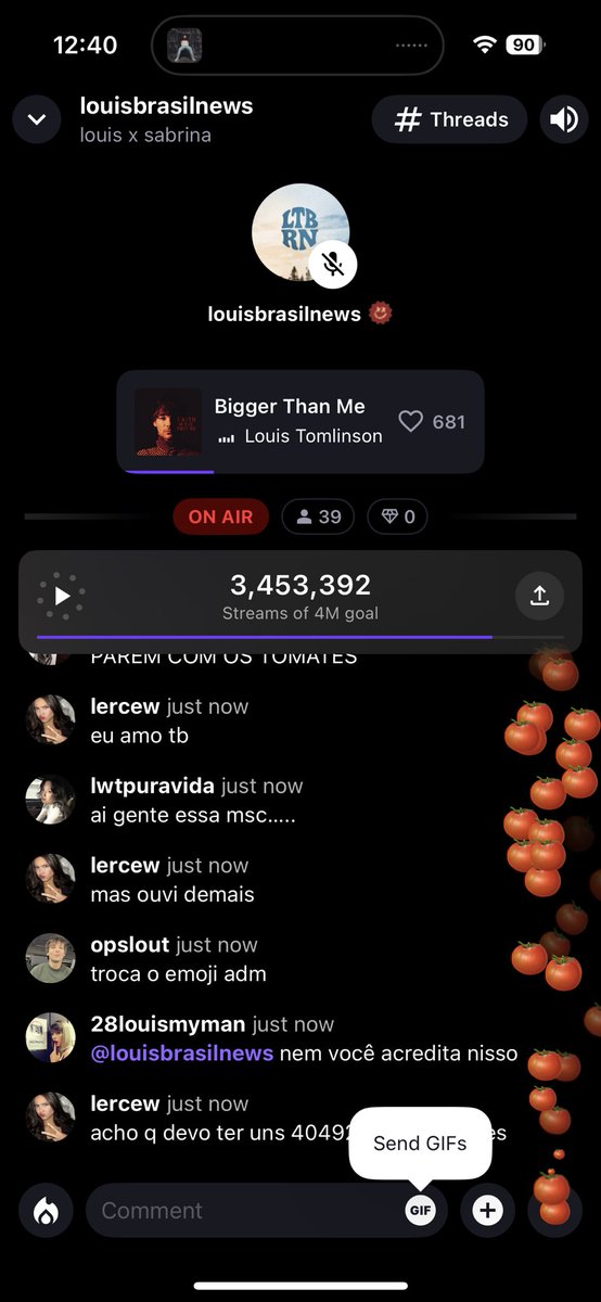 louscarpenter's tweet image. loubrina party 🥺🥺 (o hate em btm seus monstros #WallsTo1Billion