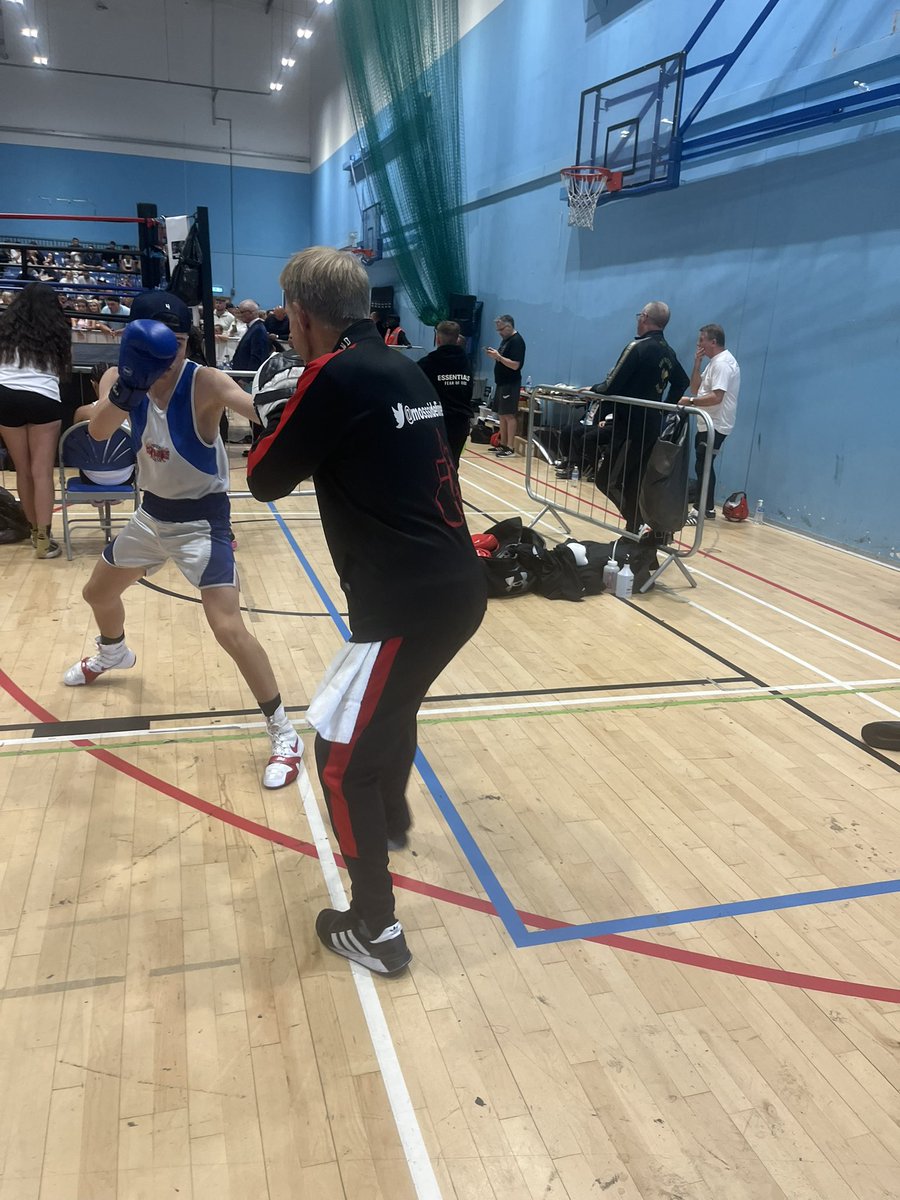 mosssidefirebox's tweet image. We’re at the Manchester BoxCup at Leigh Sports Village today with Caedan McCrory who has a straight final.