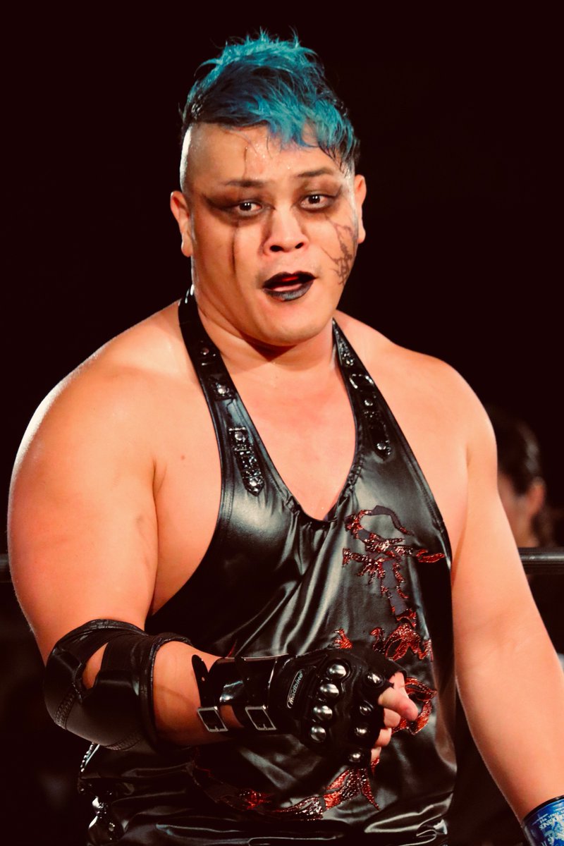 Nobutake33's tweet image. 2025.7.24 新宿FACE
実は親会社のLIDET思いの
河上"シャーマン"隆一(正論)選手✨
#GLEAT
#反GLEMONSTERS
#河上シャーマン隆一
#反属