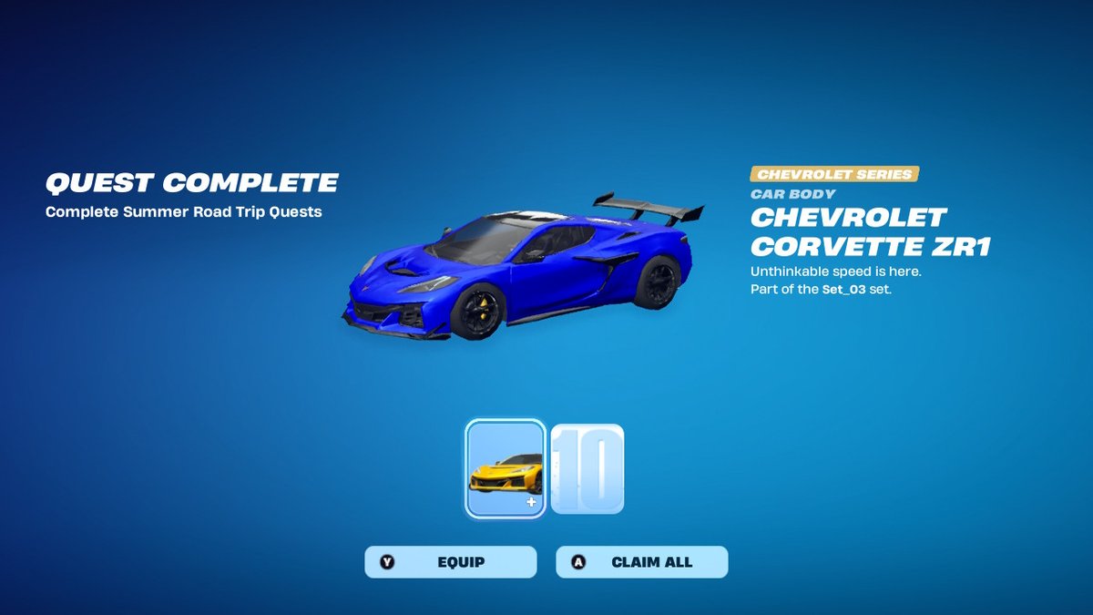 ShamelMazyck's tweet photo. @TaborTimeYT Hello Tabor Hill this is Shamel again so I finally unlocked the free car from the summer challenge. When I look at it in game I like the colors. And when I equipped the rocket league skin it’s pretty similar  color scheme. https://t.co/pxJqGl7U42