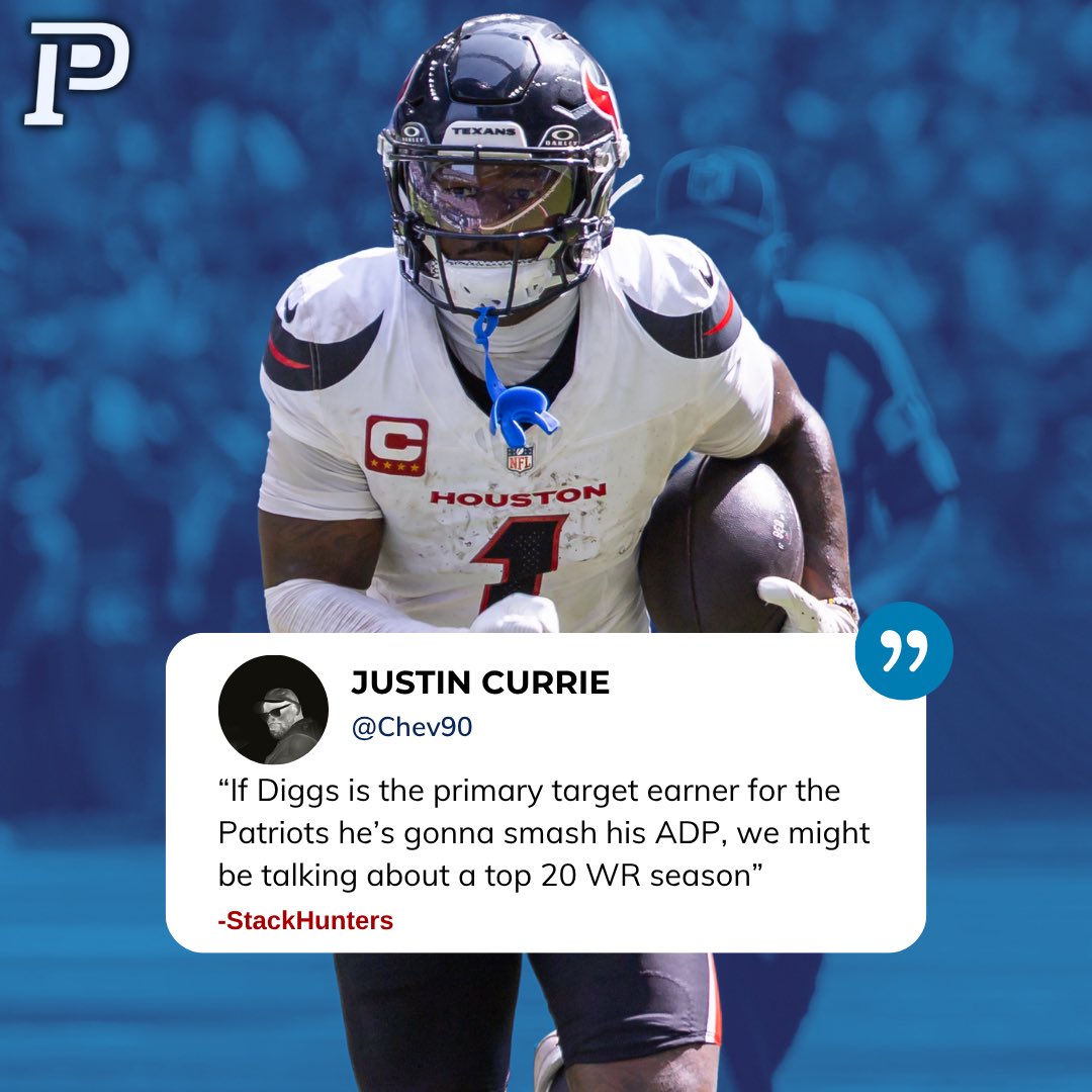 FFStalder's tweet image. The pathway for Stefon Diggs to smash ADP is clearing… @Chev90 has the vision.