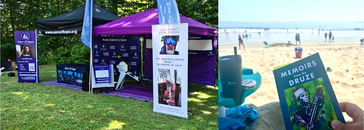 COLMikeBennett1's tweet image. We are doing a corporate sponsored event in Biddeford, Maine called River Jam...on top of that, I give proceeds from sales from my book #MemoirsFromTheDruze to #OarsOfHope that benefit #Alzheimers.
amazon.com/Memoirs-Druze-…
Buying the book helps...reading the book makes ME feel…