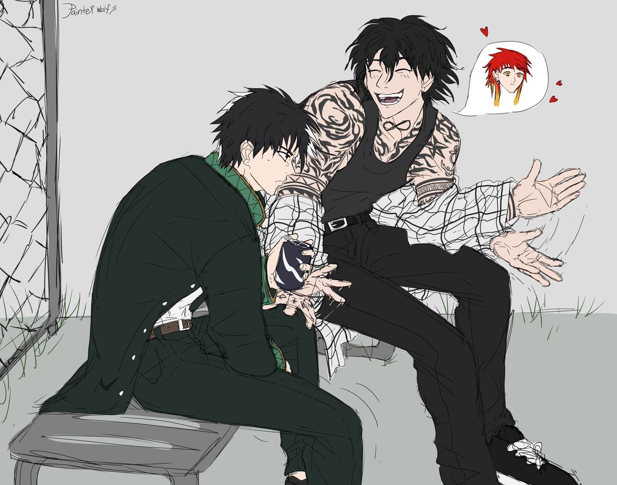 He hasn’t stopped yapping for over an hour
Sakura just wants to go home

#sakuraharuka #EndoYamato #WINDBREAKER