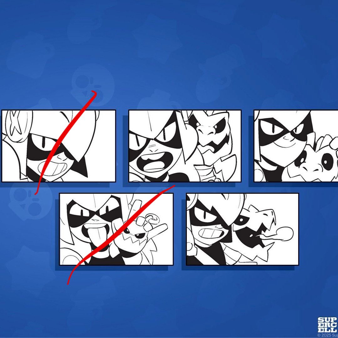 rays_ito's tweet image. Dibuje los perfiles de Draco donde aparece con su dragón uwu #Brawlstars #DracoBrawlstars
