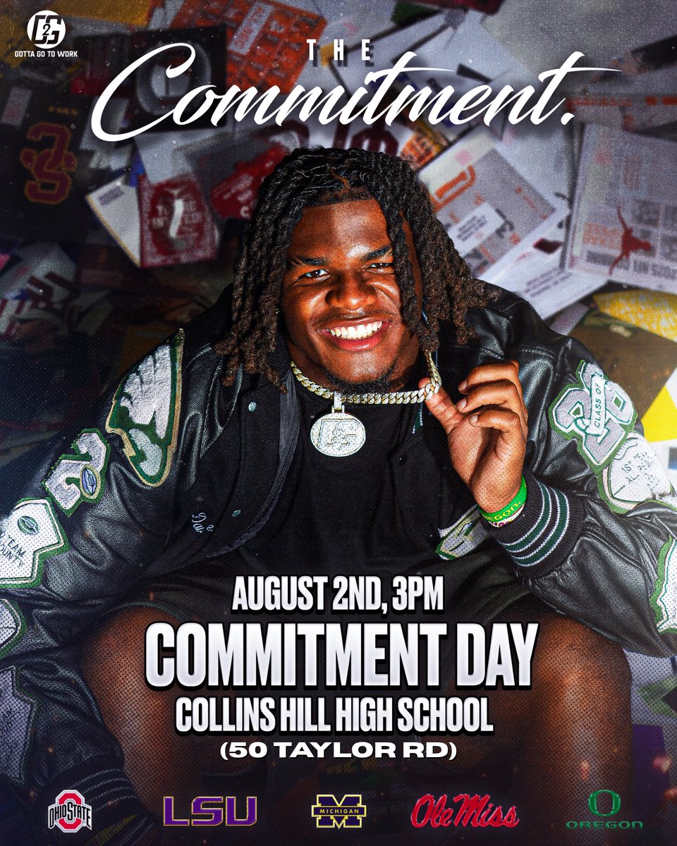 Daverin “Deuce” Geralds II (@deucegeralds) on Twitter photo Come support and show out everyone is welcome. School supplies are also being given out at 11:30 <a href="/SwickONE8/">Drew Swick</a> <a href="/CoachBeck56/">CORY BECK 🦅🏈</a> <a href="/CollinsHillFB/">Collins Hill Eagles Football</a> Come support and show out everyone is welcome. School supplies are also being given out at 11:30 <a href="/SwickONE8/">Drew Swick</a> <a href="/CoachBeck56/">CORY BECK 🦅🏈</a> <a href="/CollinsHillFB/">Collins Hill Eagles Football</a>