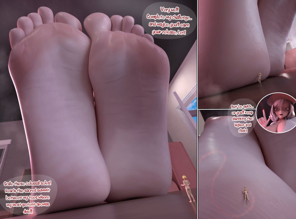 "Someone's developed quite the addiction for Mommy's Saneko potent fragrance, hmm?"

"Don't worry... Mommy's got plenty more, shall I present you my fuming post workout socks?" ♪

Com'd by Tethys