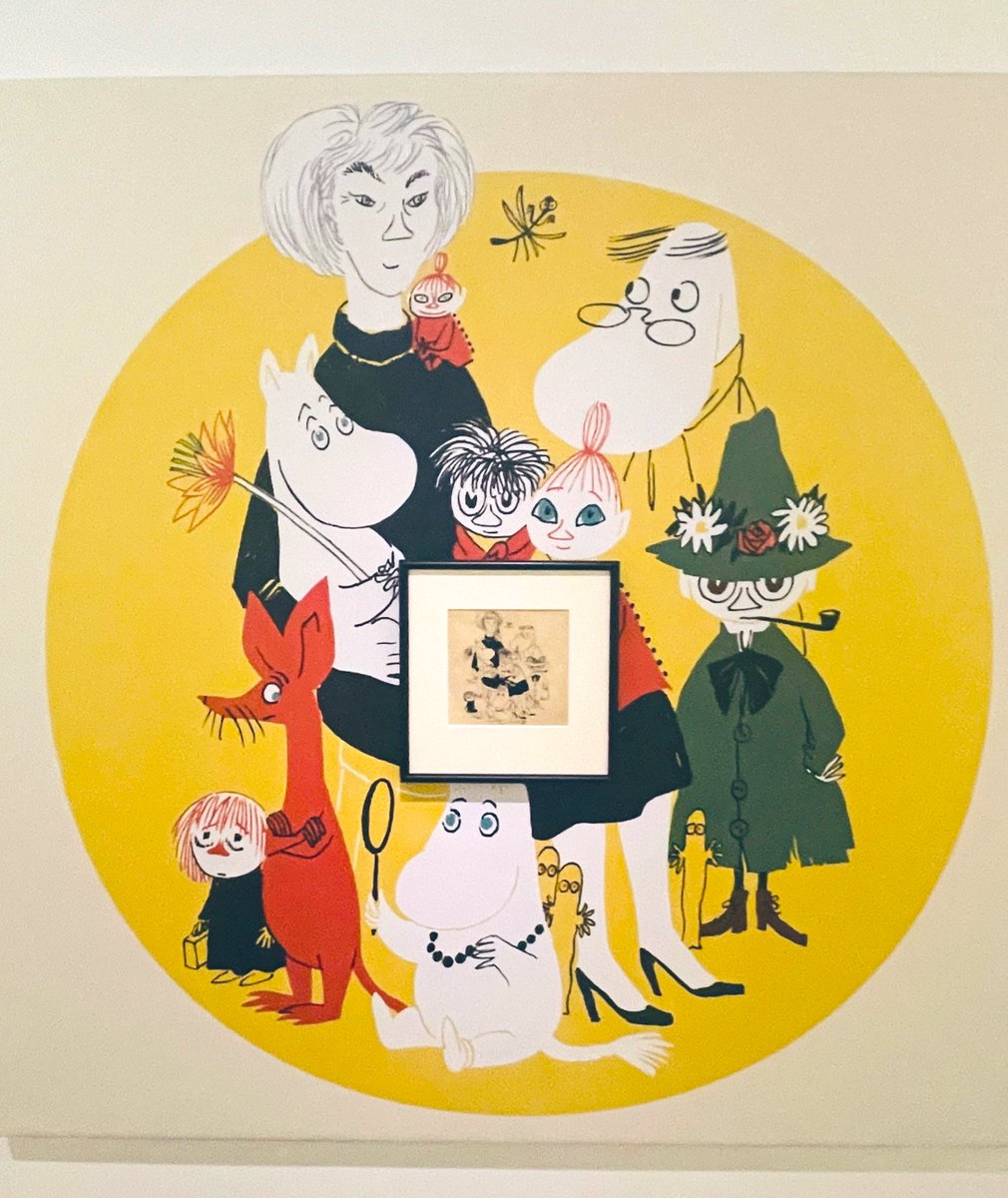 _s_pica70's tweet image. ムーミン展かわいかったー！
また読みたく&amp;amp;観たくなっちゃった