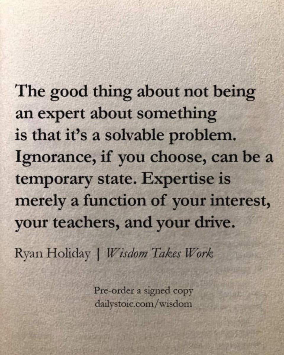 A quote from my new book "Wisdom Takes Work." Pre-order at dailystoic.com/wisdom