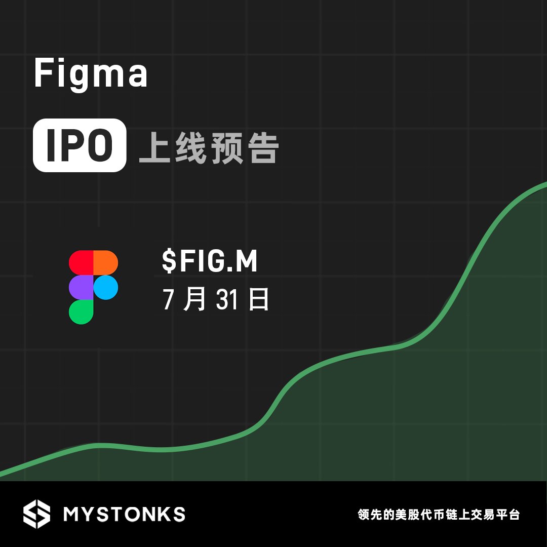 MyStonksCN's tweet image. 🚀 IPO 上线预告 | $FIG.M (Figma)
$FIG.M (Figma)将于 7 月 31 日正式上线 MyStonks!Figma 是全球领先的在线协作设计平台,其上市备受行业和市场关注。
✅ Figma 在设计协同、云端工具以及企业级市场的领先地位。
✅ 由于云协作、远程办公等趋势不断深化,Figma 所代表的 B2B 云工具需求爆发。…