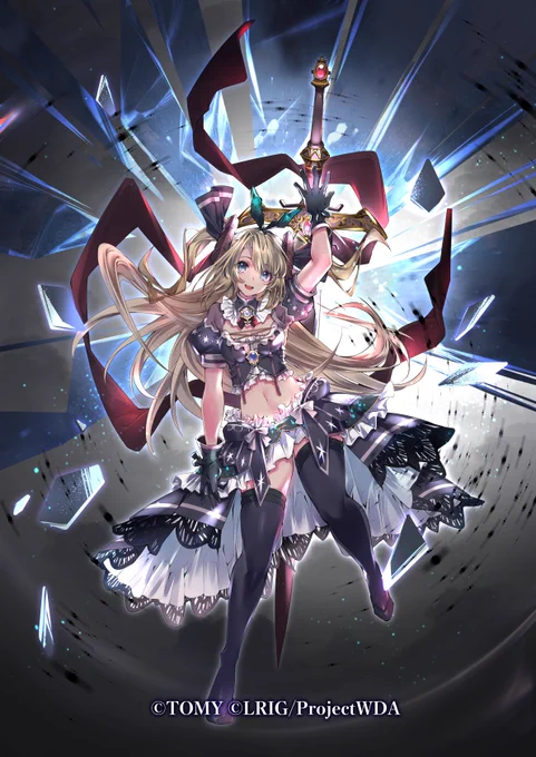 【お仕事】 7.26発売 ウィクロスTCG ブースターパック PRIMAL SELECTOR 大変告知が遅くなりましたが、描かせていただきました! 衣装がなんとかわいいこと……!URとともにお楽しみください どうぞよろしくお願いいたします! #ウィクロス発売記念 #WIXOSS #WIXOSS_EN