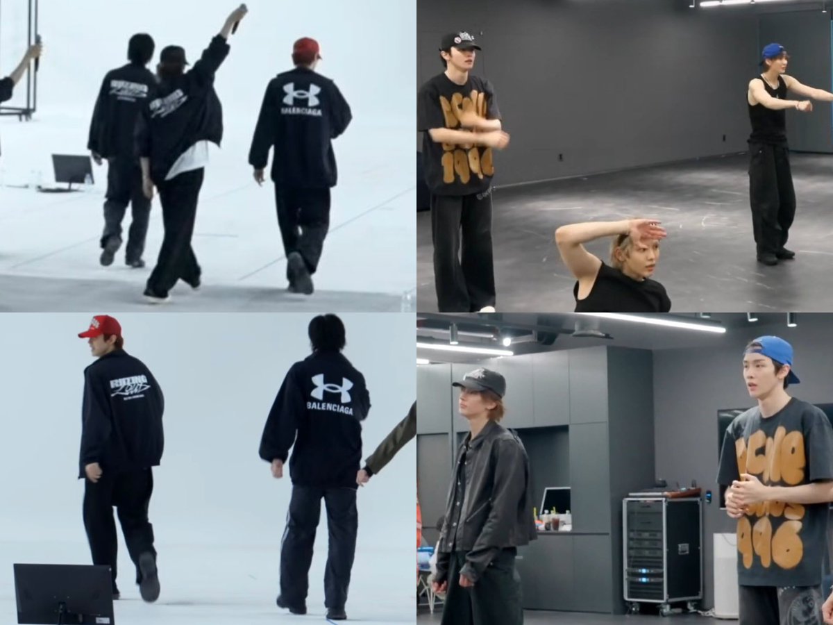 0104SCY's tweet image. sungchanyoungβs clothes miraculously swapping places ποΈπποΈ