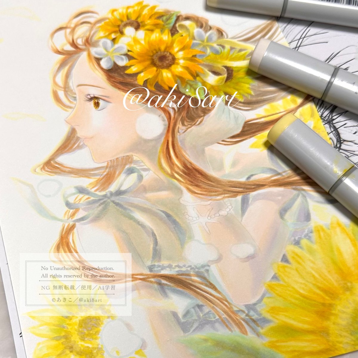 aki8art's tweet image. ライブ配信ありがとうございました!
もう一息がんばります꙳⋆
このまま完成したら来週には販売できそうです𓂂𓏸