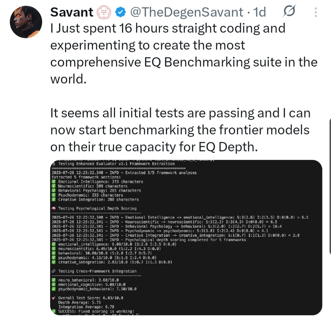 Trail2Crypto's tweet image. At least we know how @TheDegenSavant is spending his weekends 😉.
Working on $KAI like it's a callling. @KAIKOEQ will surprise a lot of people 👀
