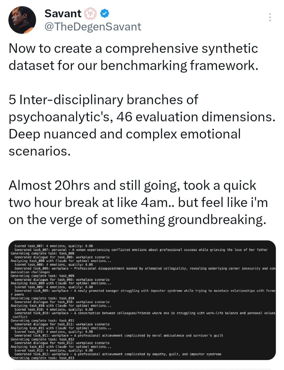 Trail2Crypto's tweet image. At least we know how @TheDegenSavant is spending his weekends 😉.
Working on $KAI like it's a callling. @KAIKOEQ will surprise a lot of people 👀