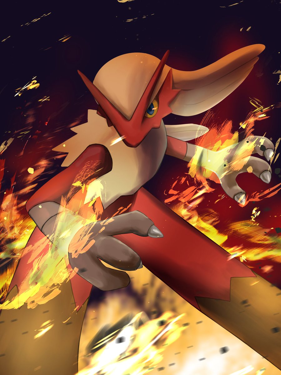 redamber9's tweet image. バシャーモ